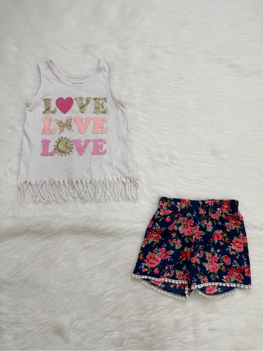 Girls Toddler 4T Months Summer Clothes LOT
